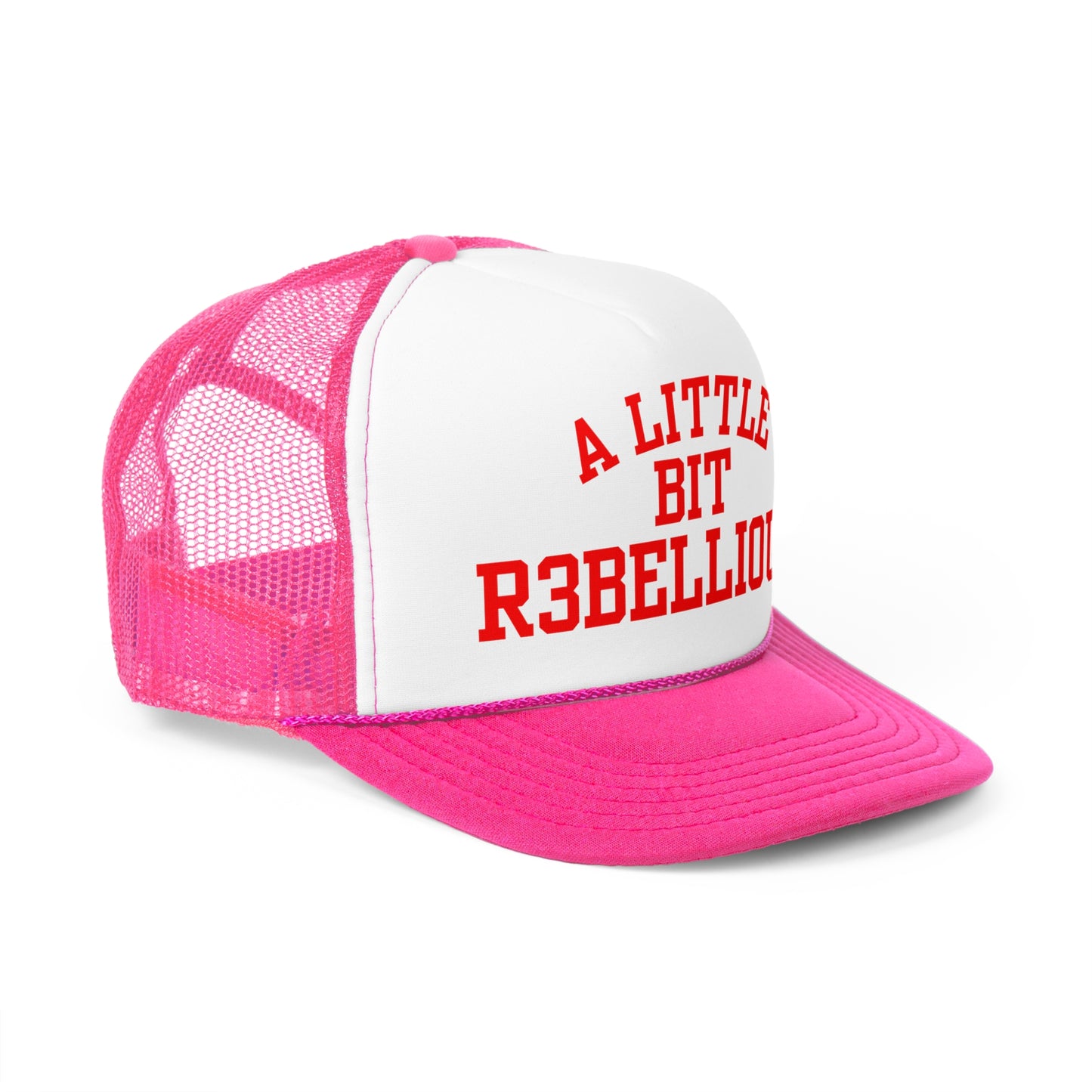 A Little Bit R3bellious Red Trucker