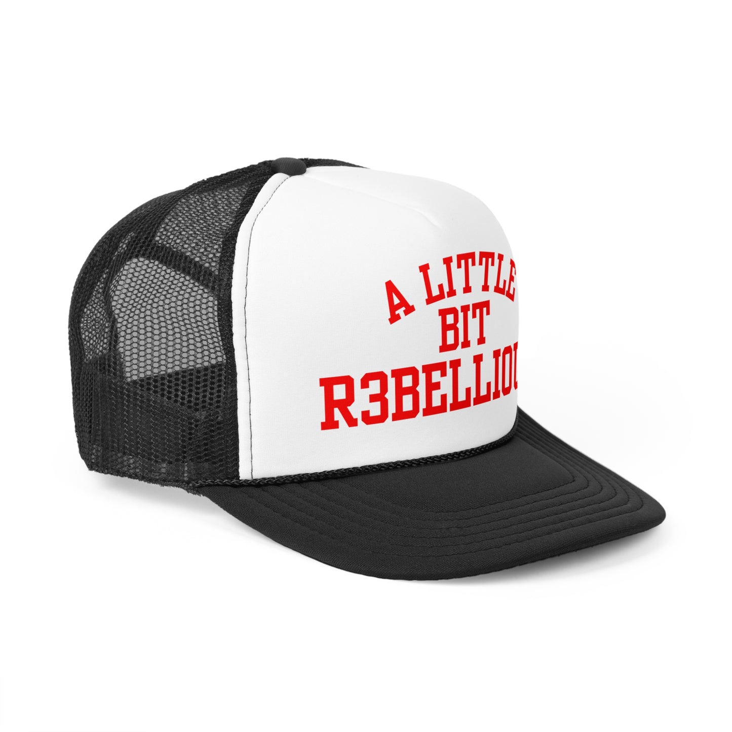 A Little Bit R3bellious Red Trucker