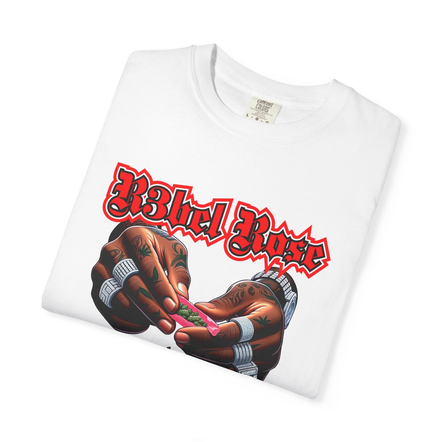 Red Roll Up Tee
