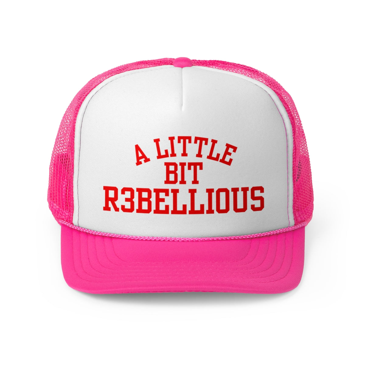 A Little Bit R3bellious Red Trucker