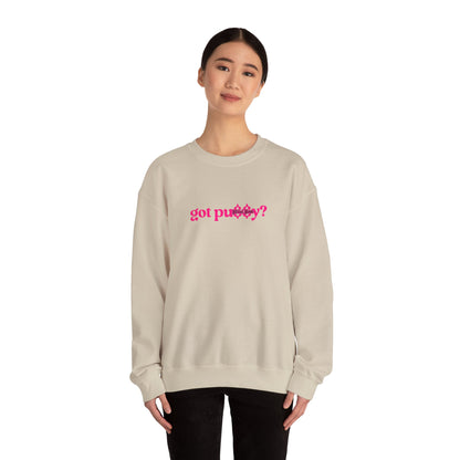 Pink Got Pu$$y? Crewneck Sweatshirt