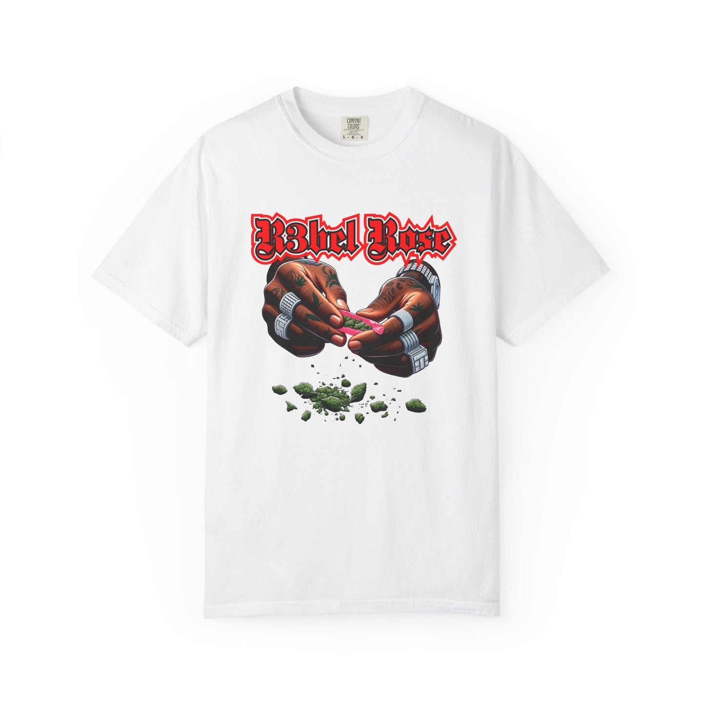 Red Roll Up Tee
