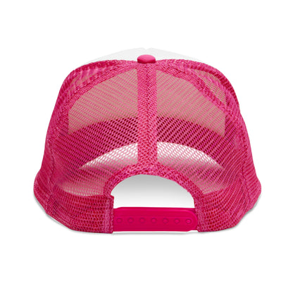 Black RR in Full Bloom Mesh Cap