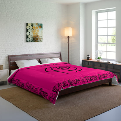 Pink RR Comforter