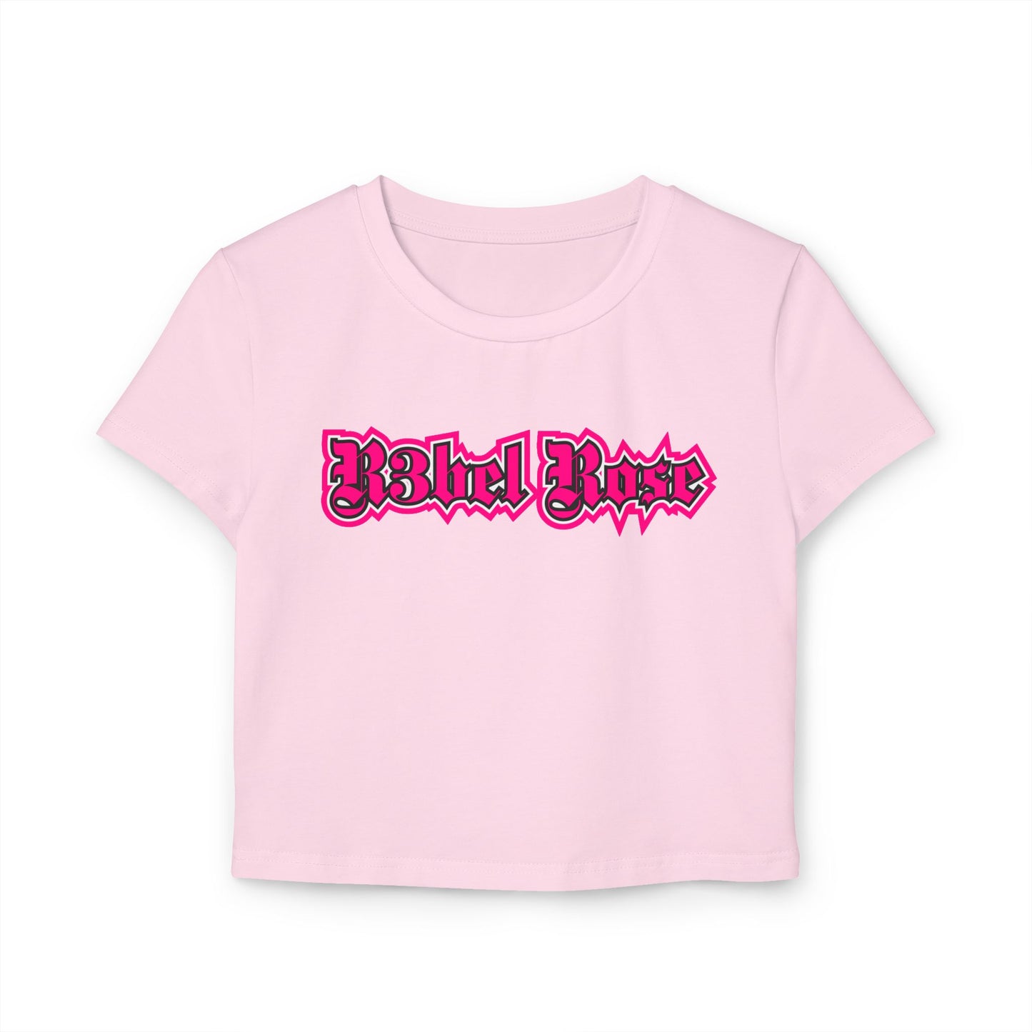 Pink RR Mono Baby Tee