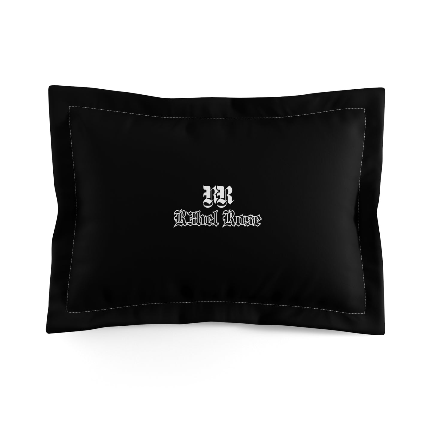 Black Pillow Sham