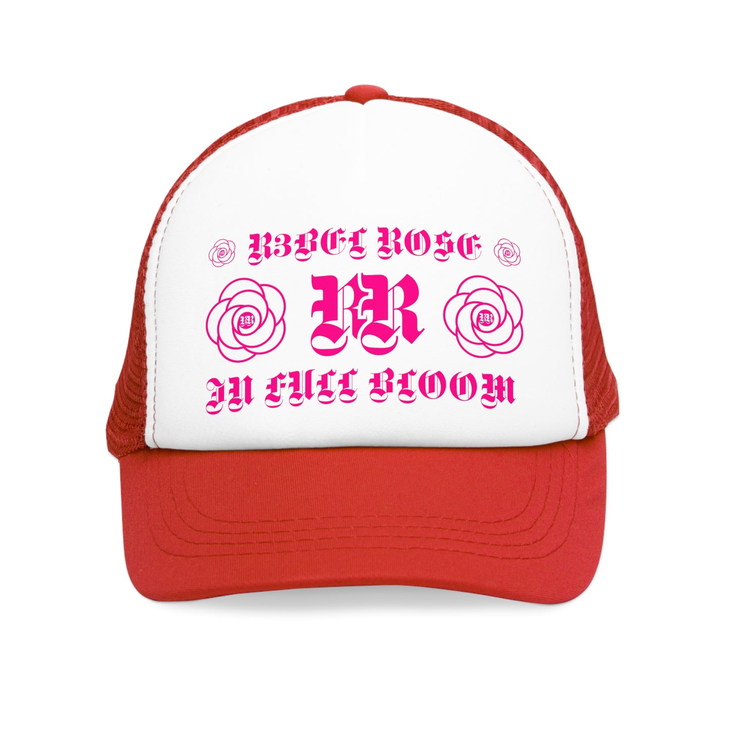 Pink in Full Bloom Mesh Cap