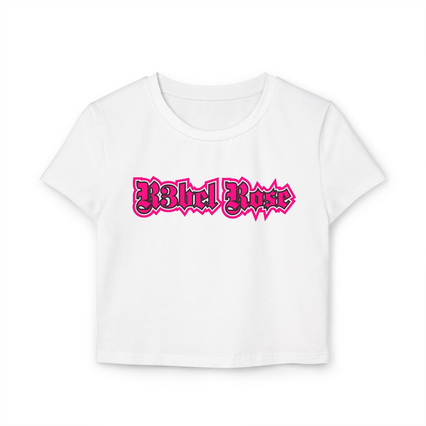 Pink RR Mono Baby Tee