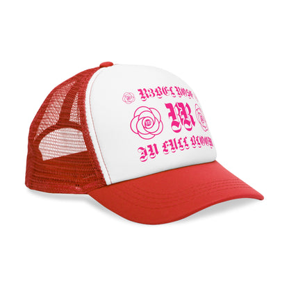 Pink in Full Bloom Mesh Cap