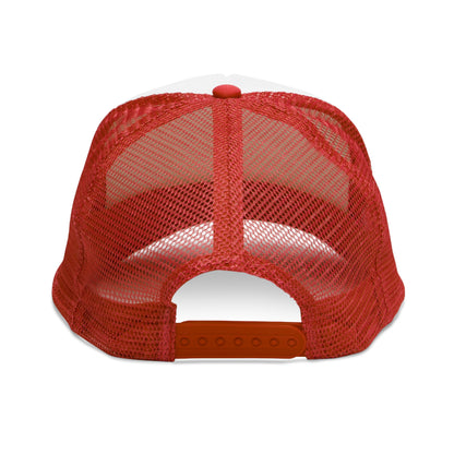 Black RR in Full Bloom Mesh Cap