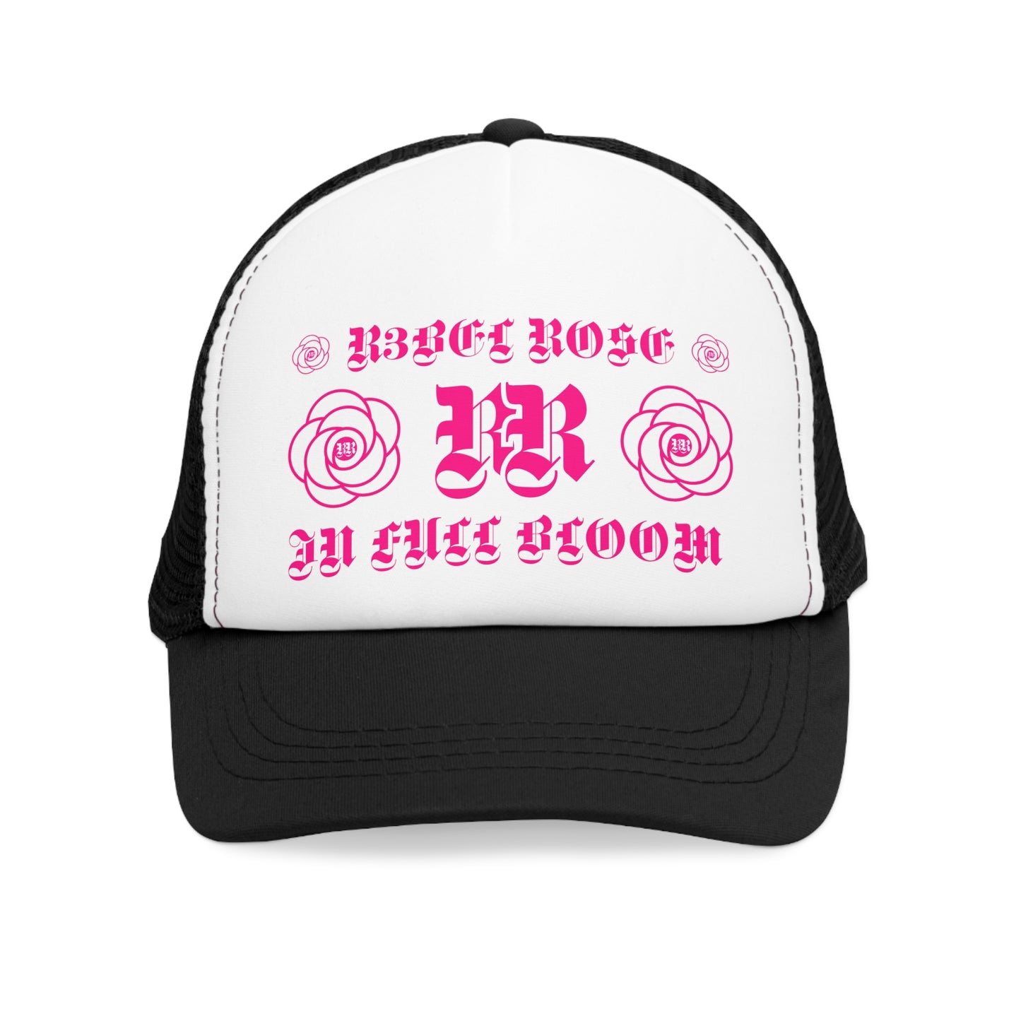 Pink in Full Bloom Mesh Cap