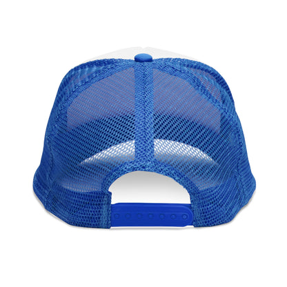 Black RR in Full Bloom Mesh Cap
