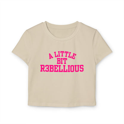 R3bellious Pink Baby Tee