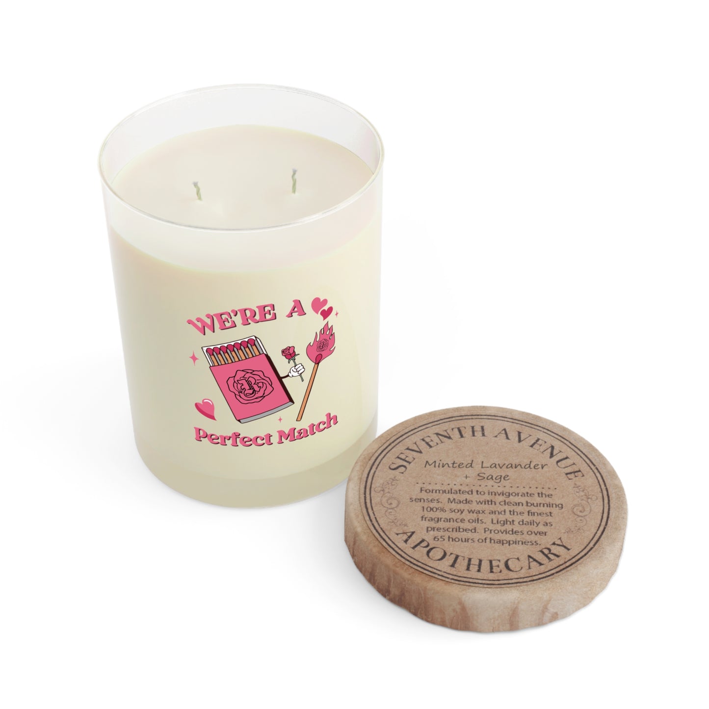 Perfect Match Scented Candle - Full Glass, 11oz