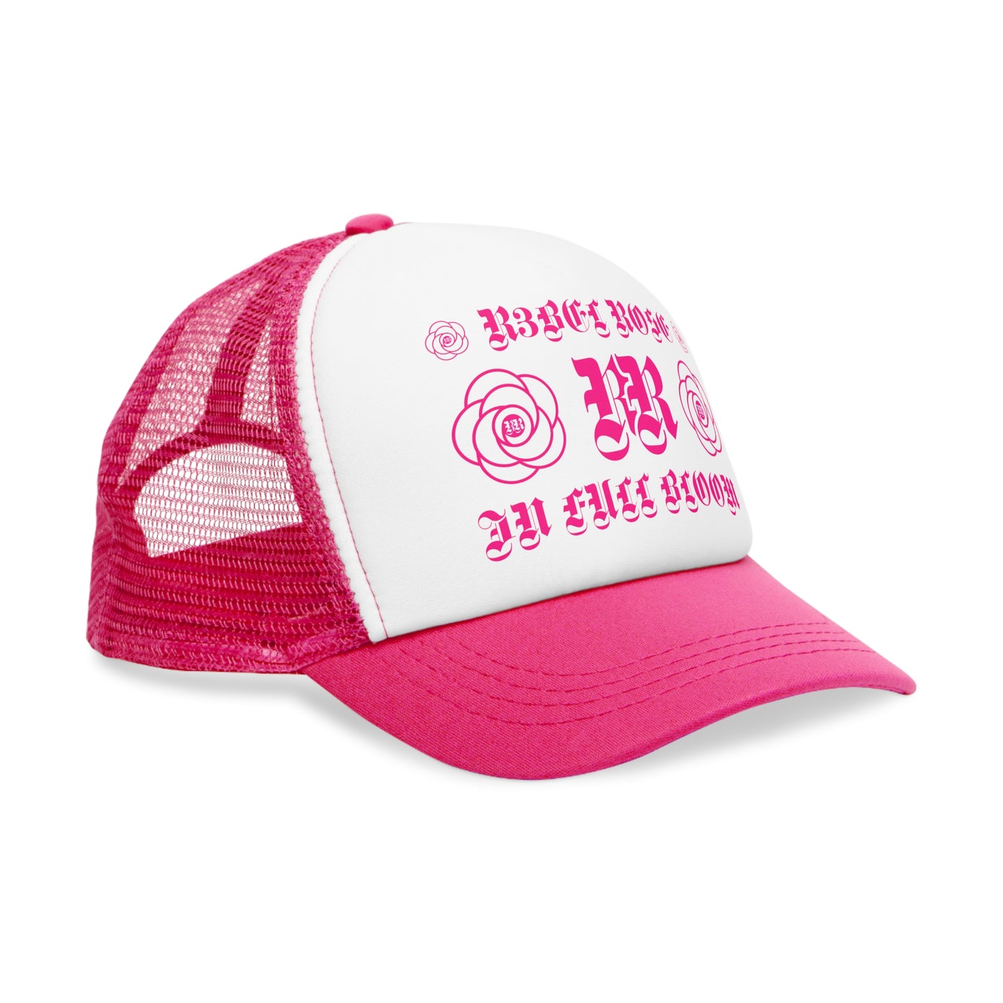 Pink in Full Bloom Mesh Cap
