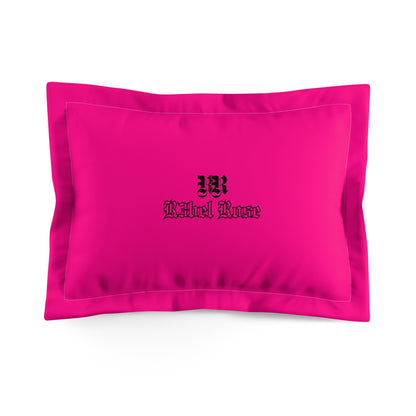 Logo Microfiber Pillow Sham