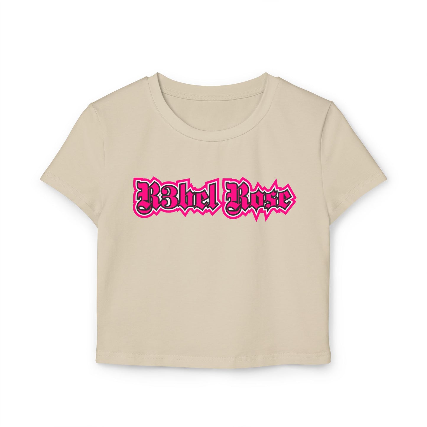 Pink RR Mono Baby Tee