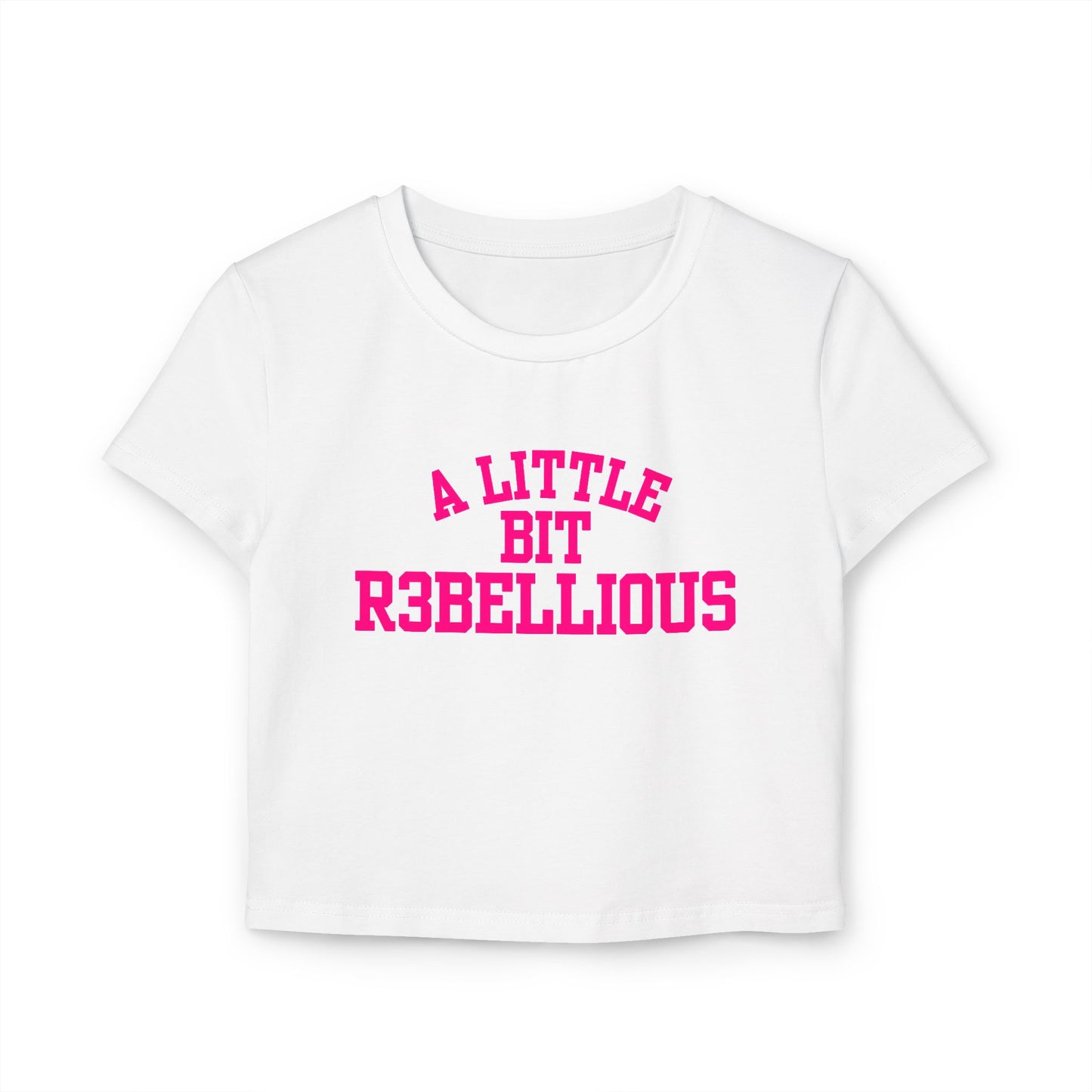 R3bellious Pink Baby Tee