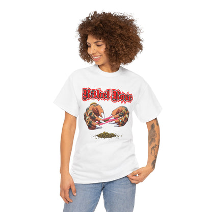 Red Roll Up Tee