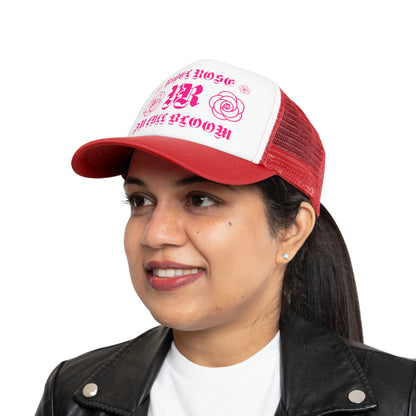 Pink in Full Bloom Mesh Cap